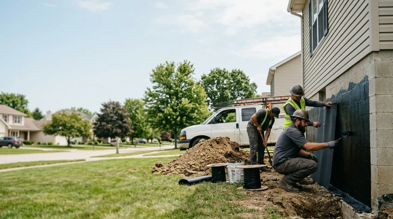 Basement Waterproofing in Newtonsville, OH near me